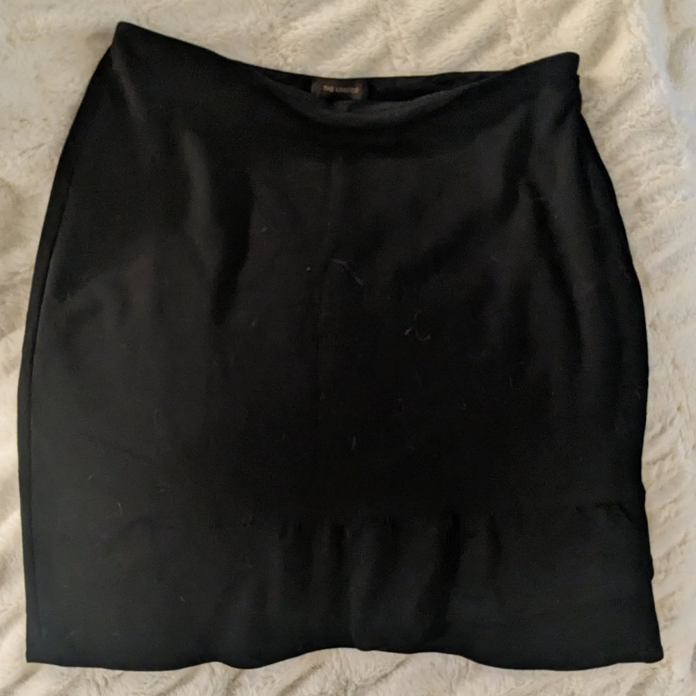 The Limited Pencil Skirt with Ruffle